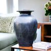 Handmade marble vase, marble vase, One-of-a-kind marble | Vases & Vessels by Innovative Home Decors. Item made of marble compatible with country & farmhouse and art deco style