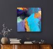 "Deep Thoughts" | Oil And Acrylic Painting in Paintings by Pamela K Beer Contemporary Fine Art. Item made of birch wood & synthetic