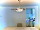 Fantasical fused Glass Chandelier!  Nothing like it anywhere | Chandeliers by Bonnie Rubinstein Glass Studio. Item composed of glass