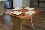 Farmhouse Coastal Live Oak Dining Table | Tables by Walker Design Studios. Item made of oak wood works with country & farmhouse style