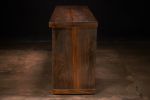 Bertolucci Exotic Wood and Oil Rubbed Bronze Sideboard. | Cabinet in Storage by Costantini Design. Item made of wood with bronze works with contemporary style
