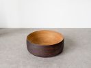 F-Bowl Wooden - Koyu Kestane | Dinnerware by Foia. Item made of wood works with boho & contemporary style