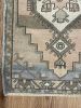 Hand-woven Turkish Rug Doormat| 1.9 x 2.11 | Small Rug in Rugs by Wool and Rug. Item made of wool works with boho & contemporary style