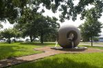 Earth Fountain Park | Public Sculptures by Philippe Klinefelter | Byers Green on Camp Bowie Boulevard in Fort Worth