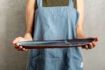 Extra Long Oval Shaped Serving Platter | Serveware by ShellyClayspot. Item composed of ceramic in country & farmhouse or modern style