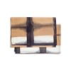 Chowk Black Cotton Table Napkin ( set of 4 ) | Linens & Bedding by Studio Variously. Item made of cotton