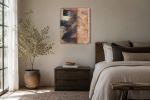 Kanso | Oil And Acrylic Painting in Paintings by PUGMATIK. Item made of canvas with paper works with contemporary & japandi style