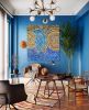 Kaleidoscope | Oil And Acrylic Painting in Paintings by Elena Parau. Item composed of canvas in contemporary or country & farmhouse style
