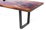 Conference Table | Tables by Bucktown Built | Bucktown Built in Chicago. Item composed of walnut and metal in minimalism or mid century modern style