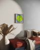 Canvas on Canvas CC1212 F | Mixed Media in Paintings by Michael Denny Art, LLC. Item composed of bamboo and canvas in minimalism or contemporary style