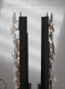 Meraki Room Divider | Decorative Objects by Atelier LVDW. Item made of oak wood works with japandi & mediterranean style