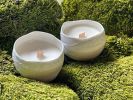 Monette Duet Candle | Candle Holder in Decorative Objects by Marie Burgos Design and Collection. Item made of ceramic