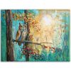 "Watcher of the Dawn" - Original Painting | Oil And Acrylic Painting in Paintings by DaggArt