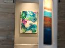 hummingbird | Oil And Acrylic Painting in Paintings by Amanda M Moody. Item made of canvas with synthetic