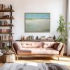 Alabaster Sands | Prints in Paintings by Victoria Primicias. Item composed of wood and canvas in minimalism or contemporary style