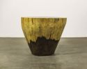 Carved Live Edge Solid Wood Trunk Table ƒ9 by Costantini | Side Table in Tables by Costantini Design. Item made of wood compatible with contemporary and country & farmhouse style