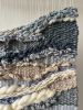Fiber Wall Art "Ocean Drift" | Tapestry in Wall Hangings by Tissage Sauvage. Item composed of wood and cotton in boho or coastal style
