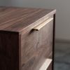 Walnut floating nightstand | Storage by Komolab