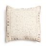 Maze Coral Hand Embroidered Pillow | Pillows by Studio Variously. Item made of cotton