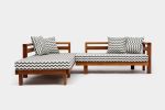 Honest Outdoor Sectional | Couch in Couches & Sofas by ARTLESS | 12130 Millennium Dr in Los Angeles. Item composed of wood and fabric