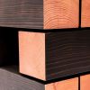 Stacked Cube | Sculptures by Bradley Duncan Studio | Indie Congress, Ace Hotel Theater DTLA 2019 in Los Angeles. Item made of wood
