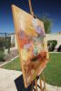 Afternoon in the Desert | Oil And Acrylic Painting in Paintings by Simona Gocan. Item composed of canvas compatible with contemporary style