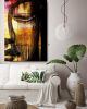 The Big Buddha | Oil And Acrylic Painting in Paintings by Irena Orlov. Item made of canvas