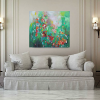 Summer Flowers | Oil And Acrylic Painting in Paintings by Art by Geesien Postema. Item made of canvas & synthetic