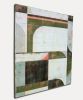 The Maze Green and Black | Oil And Acrylic Painting in Paintings by Ronald Hunter. Item composed of canvas in contemporary or industrial style