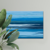 Blue Ocean 3072B | Prints in Paintings by Petra Trimmel. Item made of canvas with paper