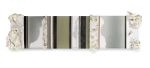 Mutant Carbon Footprint Barcode 220206 | Sculptures by Marcia Stuermer. Item works with minimalism & contemporary style