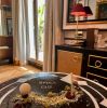 Handle Bamboo in Brass Small | Pull in Hardware by Thea design | Hotel d'Inghilterra Roma - Starhotels Collezione in Roma. Item composed of brass compatible with boho and contemporary style