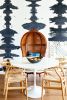 Custom Ink Blots Wallcovering | Wallpaper by Porter Teleo | Mission Dolores Townhouse in San Francisco