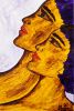 Colores de sensualidad 12 | Oil And Acrylic Painting in Paintings by Elena Parau. Item composed of paper compatible with minimalism and contemporary style