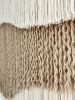 Gaia — Wool and Jute Wall Installation | Tapestry in Wall Hangings by Olivia Fiber Art. Item made of wood with cotton