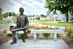 Abraham Lincoln and the Union Pacific Railway | Public Sculptures by Sutton Betti
