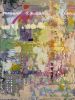 Live Wire Colorful Abstract Painting | Mixed Media by Leanne Pitman. Item made of canvas works with contemporary & eclectic & maximalism style