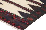 Vintage Afghan Kilim in Beige with Geometric Patterns - Rug | Area Rug in Rugs by Rug and Kilim