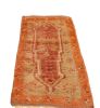 Vintage Oushak Traditional Beige and Red Wool Rug 12747 | Area Rug in Rugs by Rug and Kilim
