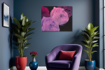 Aleen's Peonies - Vibrant Giclée Print | Prints in Paintings by Michelle Keib Art. Item made of paper