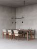 Flight Shadows - pendant linear 1200 mm | Pendants by SVITANOK by Artem Zakharchenko. Item made of fabric with steel works with boho & minimalism style