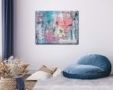 "Outlines" | Oil And Acrylic Painting in Paintings by Shirly Maimom Art. Item made of canvas & synthetic compatible with contemporary and art deco style