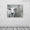 Le Boeuf Gras | Canvas Painting in Paintings by Art Gumbo. Item made of canvas