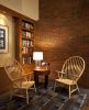 CT-91 Coffee Table and ET-93 End Table | Tables by Antoine Proulx Furniture, LLC | The Charles Hotel in Cambridge. Item made of wood & steel
