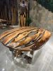 Epoxy Conference Table - Big Resin Table | Tables by TigerWoodAtelier