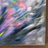 Purple Rain | Oil And Acrylic Painting in Paintings by Kozyuk Gallery. Item composed of canvas in boho or contemporary style