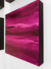 Wall of Color, Purples, 9 panels, by Paula Gibbs | Oil And Acrylic Painting in Paintings by Paula Gibbs | Tucson in Tucson. Item made of wood