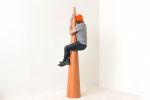 Cone Sculpture | Sculptures by Wake the Tree Furniture Co. Item composed of wood in minimalism or mid century modern style