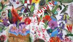 Hummingbirds of North America | Oil And Acrylic Painting in Paintings by Trena McNabb | Red Oak Brewery in Whitsett