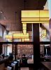 HATBOX 48" RECTANGLE PENDANT | Pendants by ILEX Architectural Lighting | Boston Marriott Long Wharf in Boston